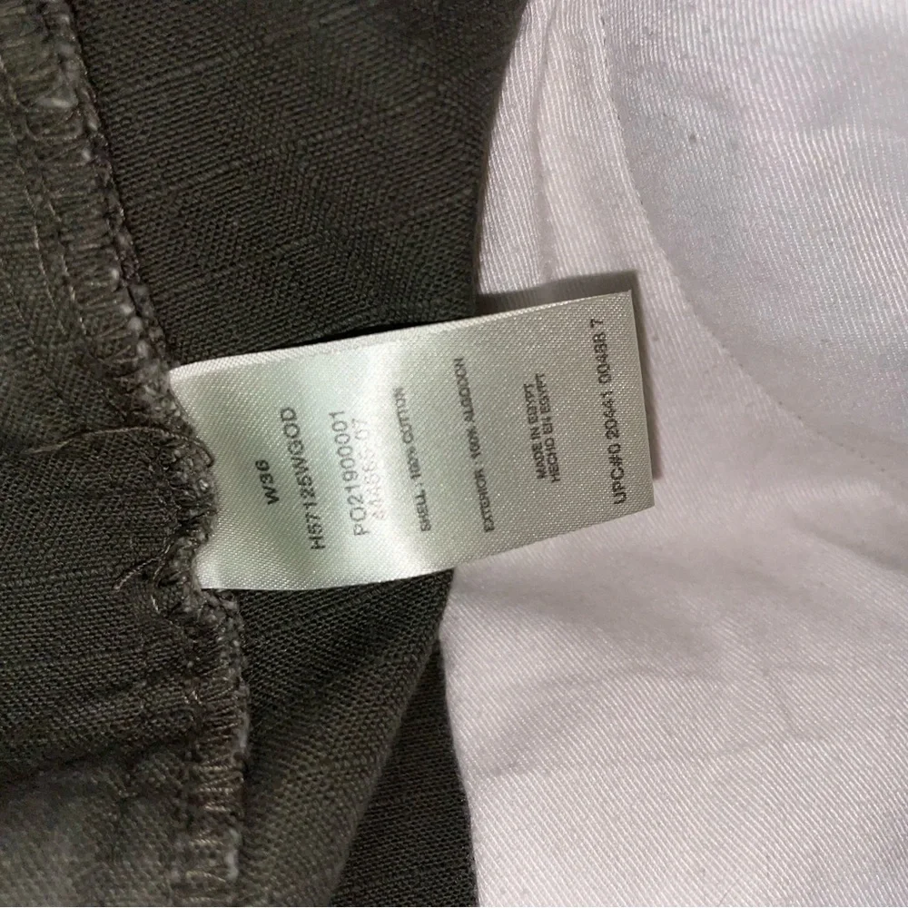 Big Smith Men's Olive Green Cargo Shorts Size 36 Durable Rugged Outdoor Work